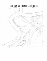 Mendota Heights Section 28, Dakota County 1964